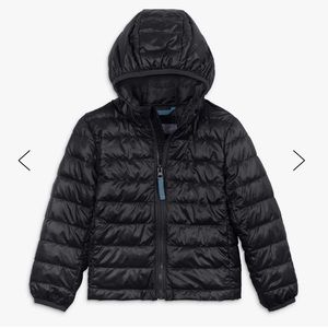 Primary lightweight puffer jacket 2t black